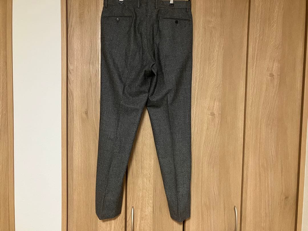 グリーンレーベルリラクシング　スリーピース　ツイード　スーツ　グレー