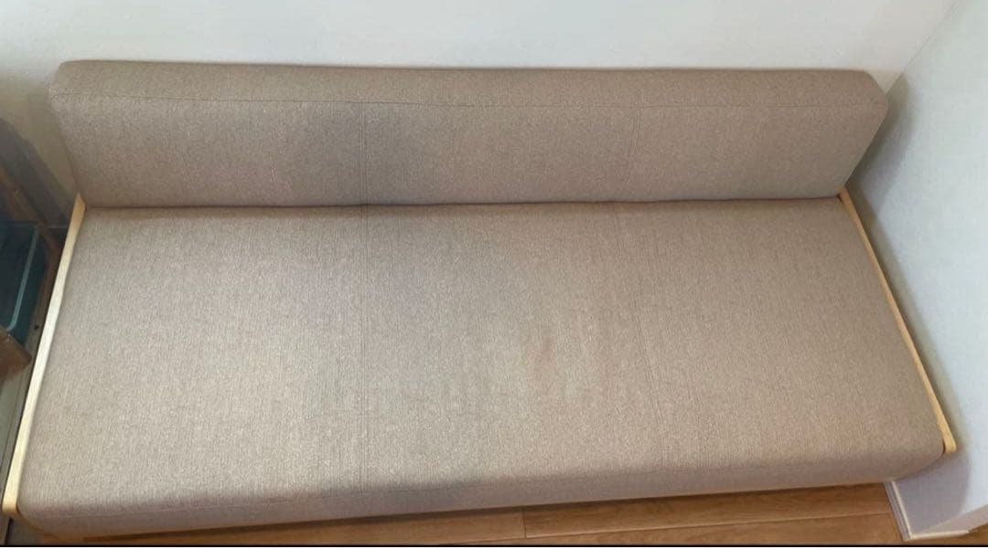 3人掛けソファベッド リクライニング モダンデコ　幅186cm