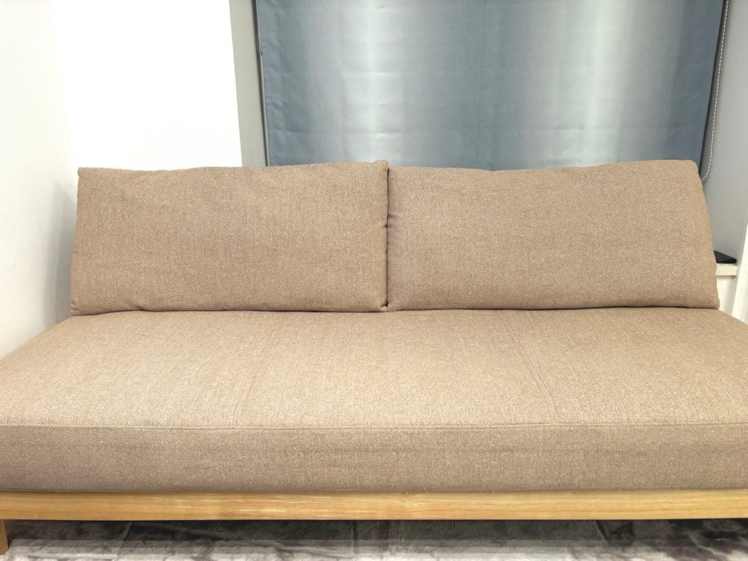 3人掛けソファベッド リクライニング モダンデコ　幅186cm