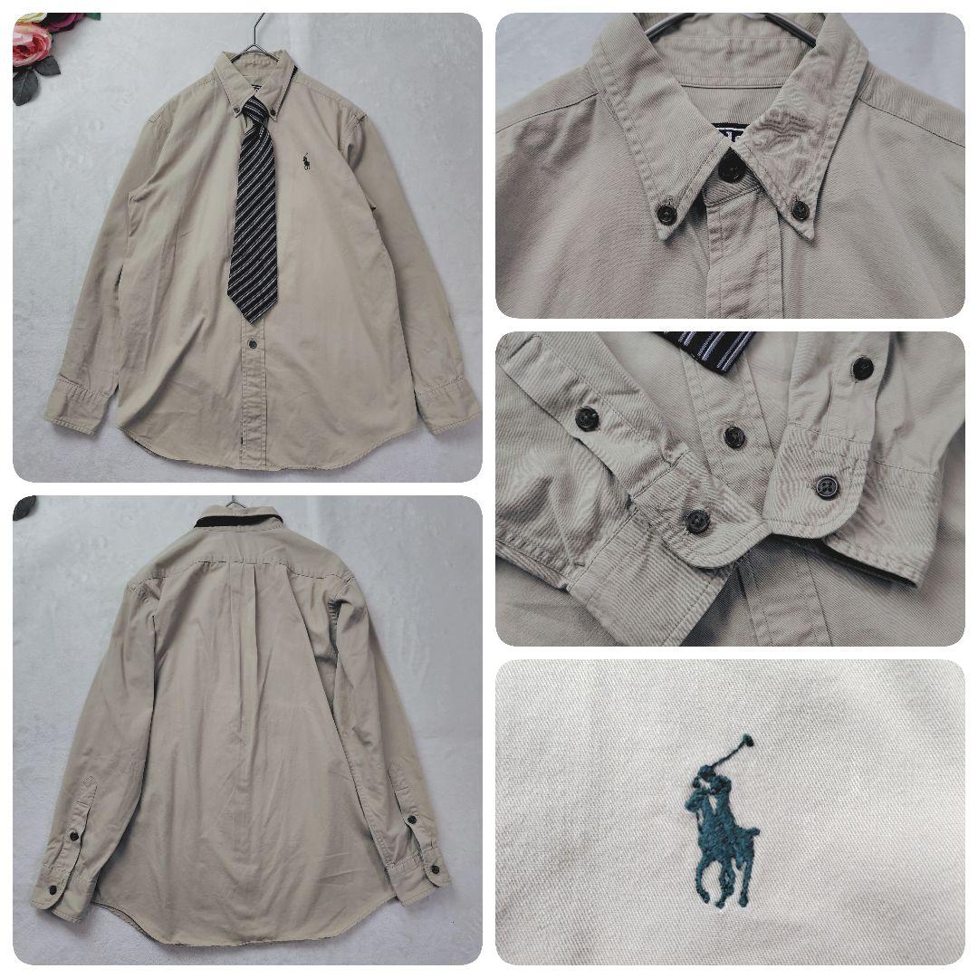 極美品✨ 男子 150 卒業式 フォーマルスーツ 5点セット 黒 POLOシャツ