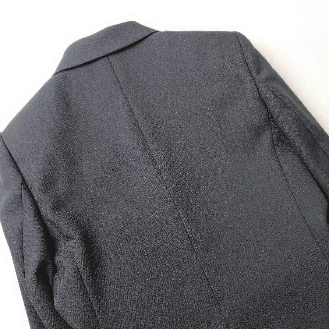 極美品✨ 男子 150 卒業式 フォーマルスーツ 5点セット 黒 POLOシャツ