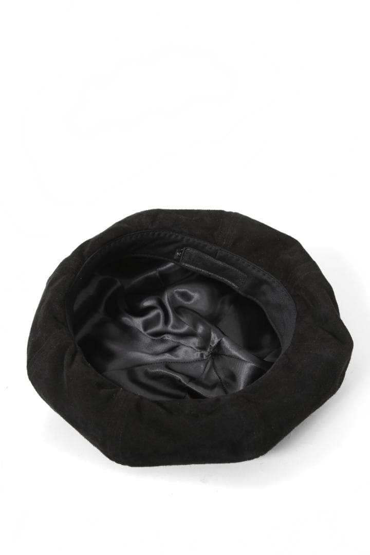 バックラッシュ / Chord 別注 カンガルースウェード レザー ベレー帽