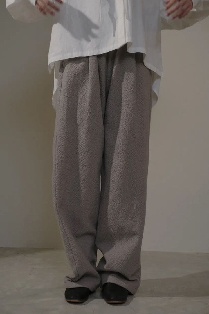 evam eva ワイドパンツ　リゼッタ　art&science