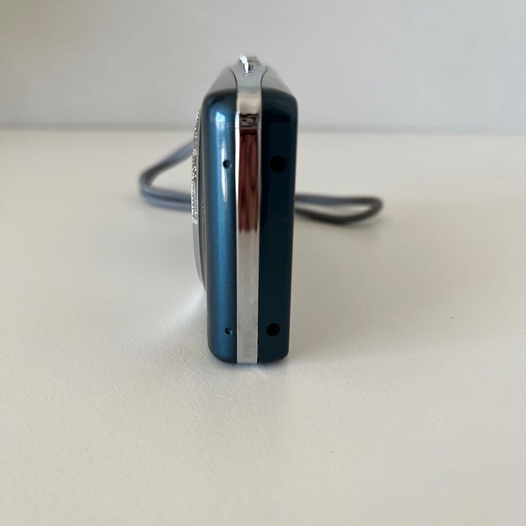 ★美品★ パナソニック デジタルカメラ LUMIX FX77 ブルー DMC