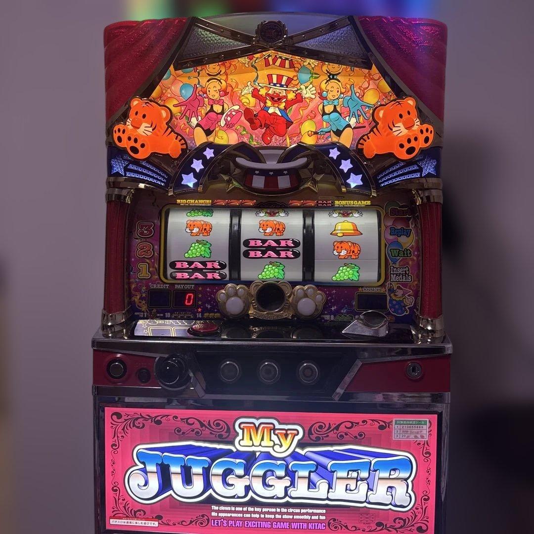 現行6号機　マイジャグラー5 データカウンター付き