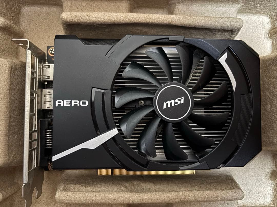 グラフィックボード・グラボ・ビデオカード GeForce GTX 1650 AERO ITX 4G