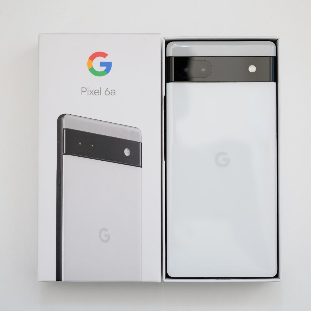 【良品】google Pixel 6a Chalk/チョーク