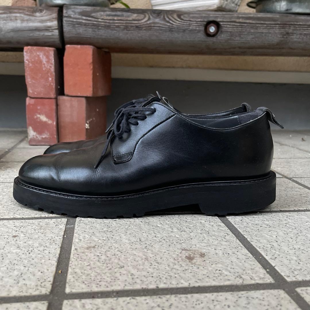 WH ダブルエイチ26cm プレーントゥ干場スペシャル　ブラック