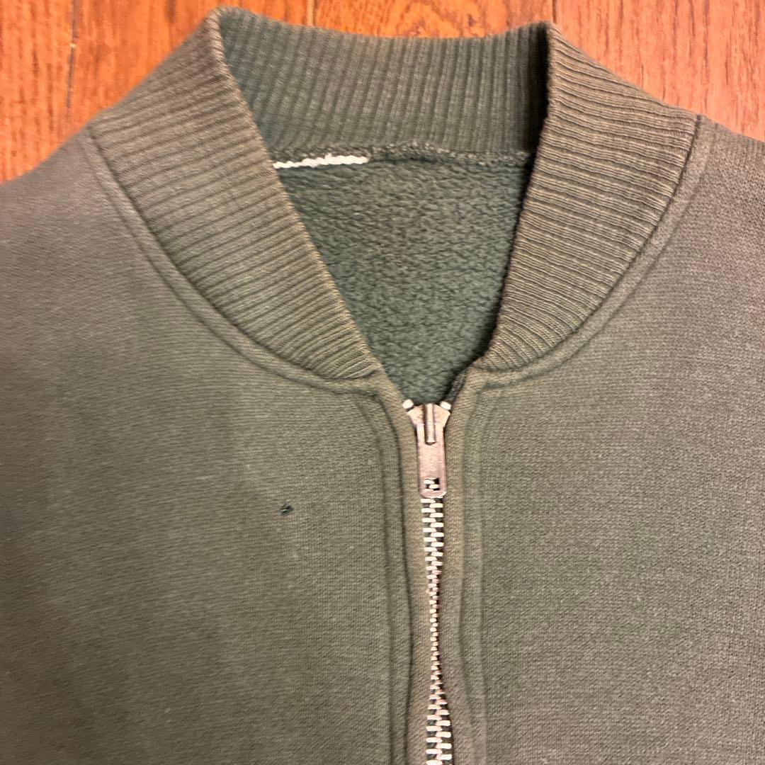 50s 60s ジップ スウェット セパポケ フェード vintage USA製