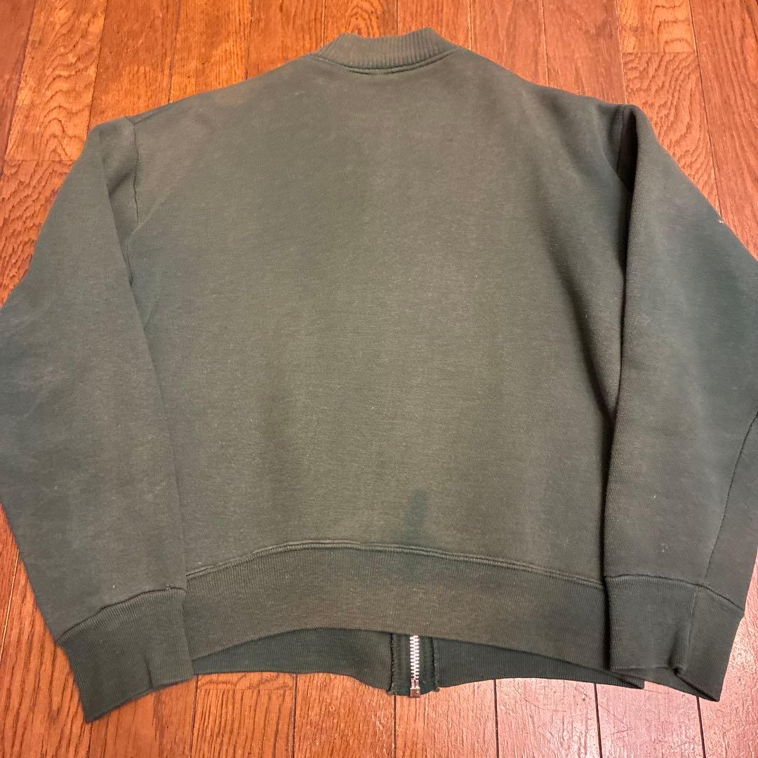 50s 60s ジップ スウェット セパポケ フェード vintage USA製