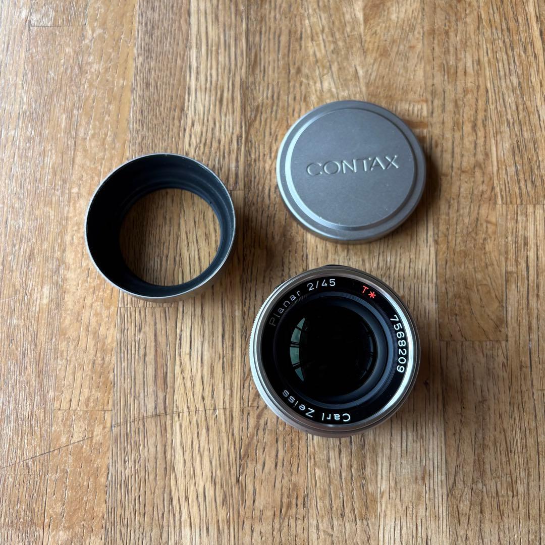 フィルムカメラ CONTAX Carl Zeiss Planar T* 45mm f/2 G2