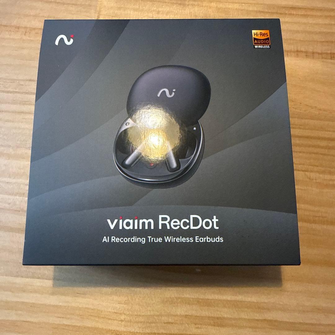 【新品】viaim RecDot ワイヤレスAIイヤホン