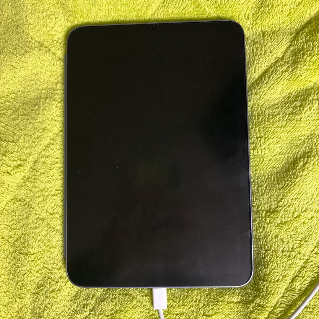 Apple iPad mini 6 本体 パープル 折りたたみカバー付き