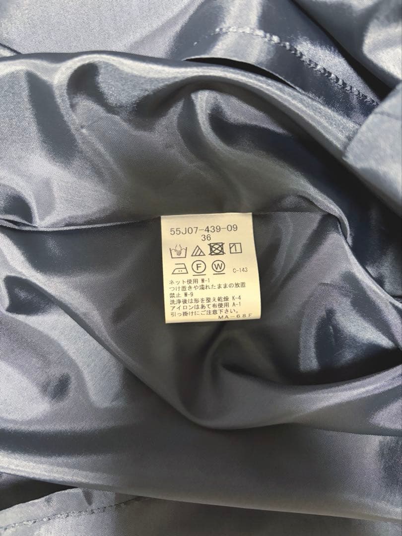 新品 ブルーレーベル ジョーゼットビンテージドレス ロングワンピース