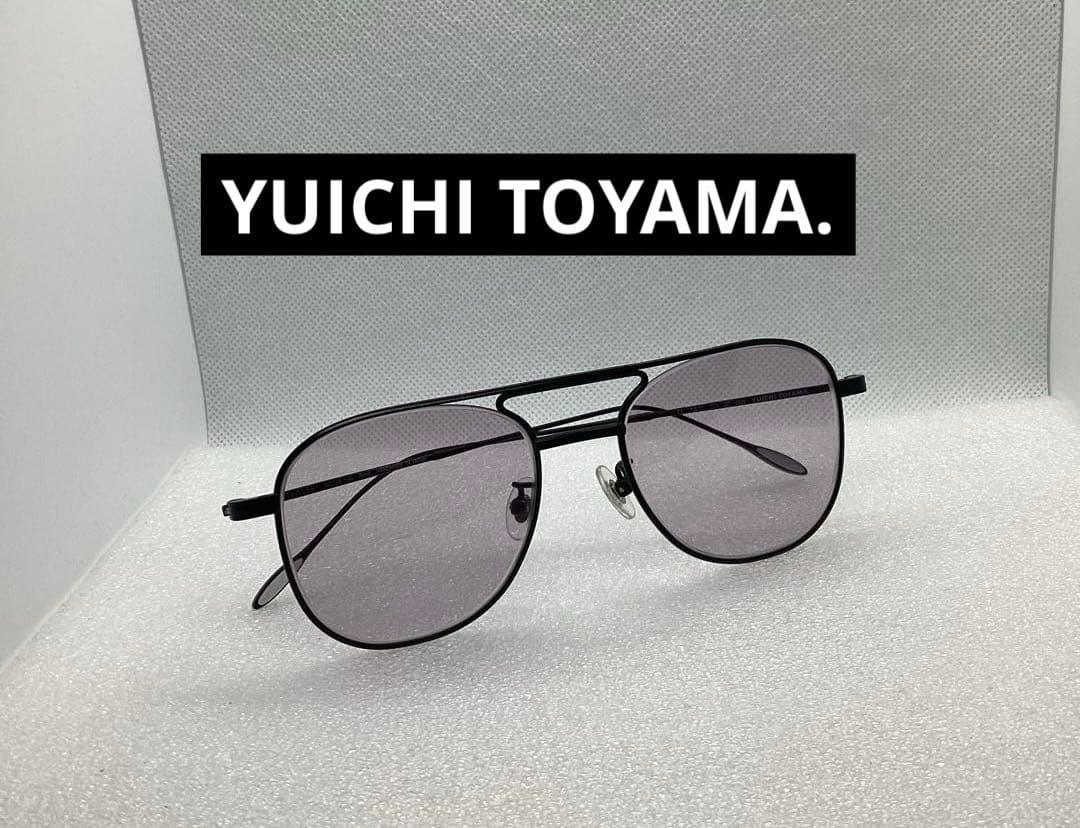 YUICHI TOYAMA.■ツーブリッジ■ブラック●サングラス■BOND