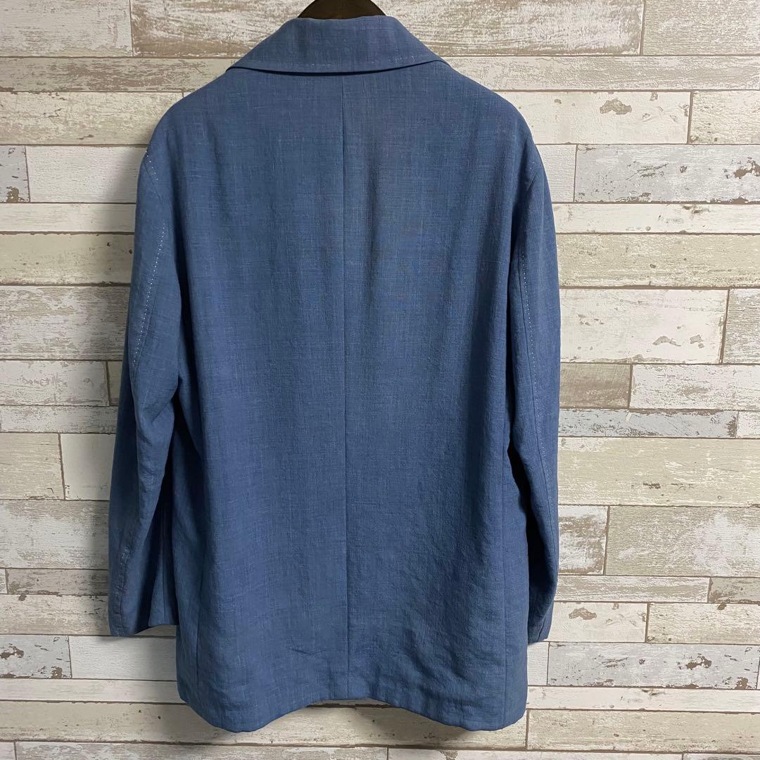kiton 4Bジャケット ハンドステッチ size48 ITALY製 リネン混