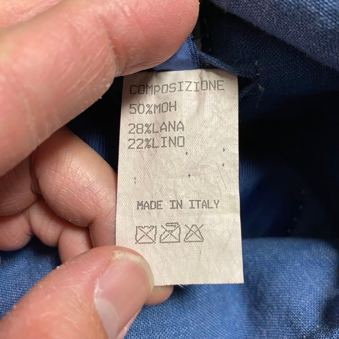 kiton 4Bジャケット ハンドステッチ size48 ITALY製 リネン混