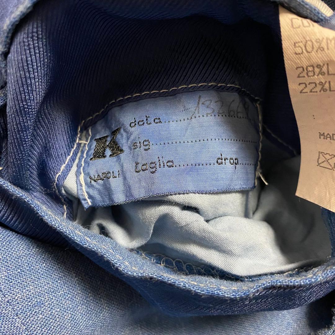 kiton 4Bジャケット ハンドステッチ size48 ITALY製 リネン混