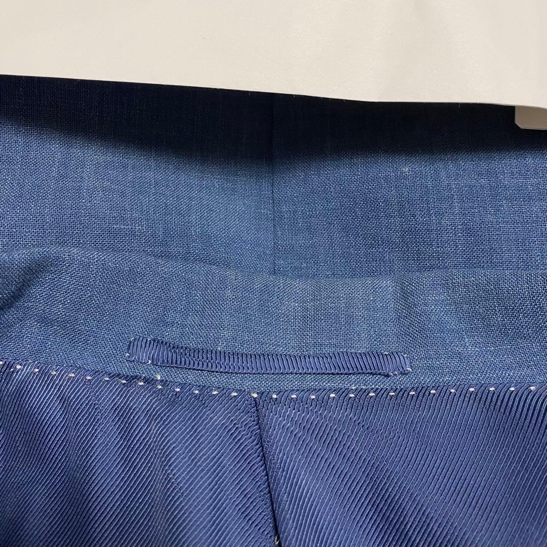kiton 4Bジャケット ハンドステッチ size48 ITALY製 リネン混