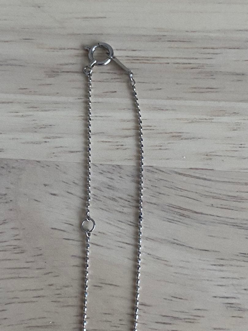 クロス　ダイヤネックレス　プラチナ　美品