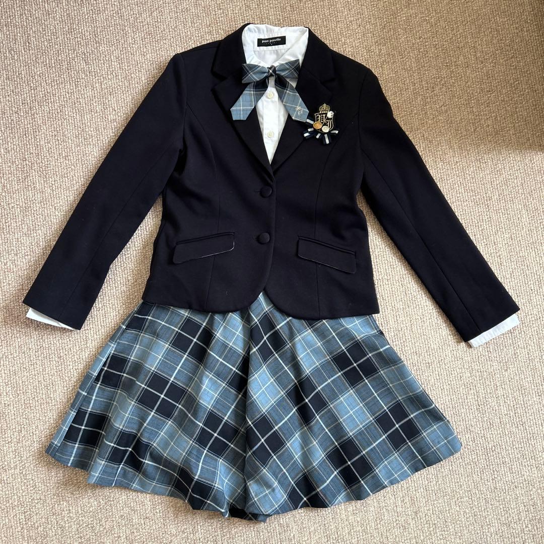 pom ponette 160㎝ フォーマルセット 卒服