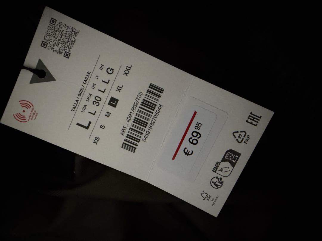 ZARA ショート フェイクファーコート タバコ色 新品