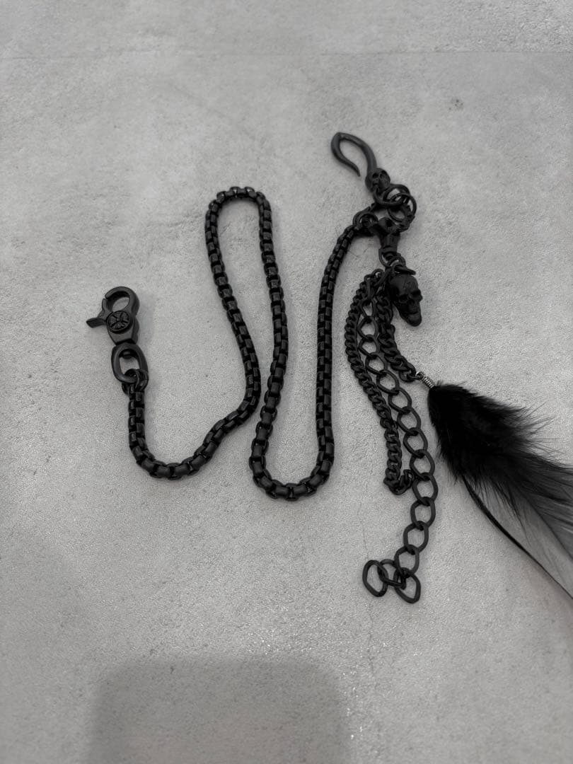 black dia ウォレットチェーン d.i.a 平成 ギャル y2k