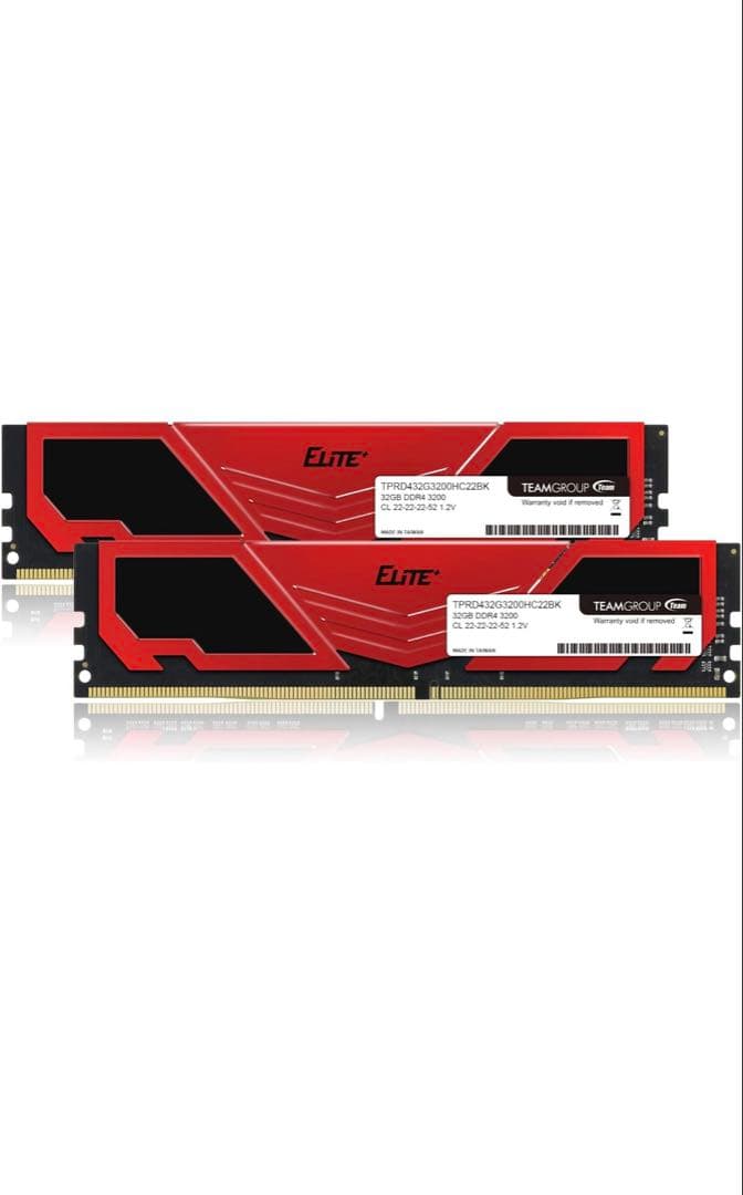 Team DDR4 3200MHz 64GB (32GBx2枚)