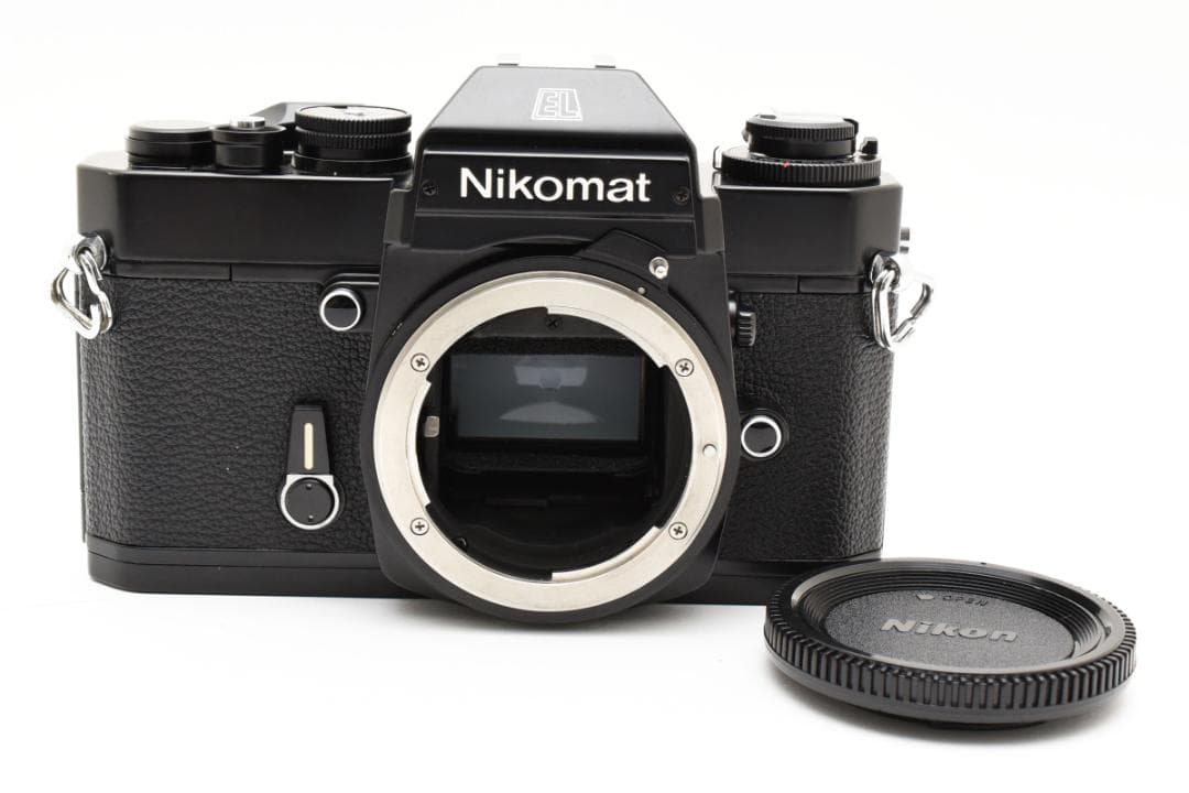 新品級 ニコン ニコマート EL ブラック フィルム　モルト新品交換済 M252