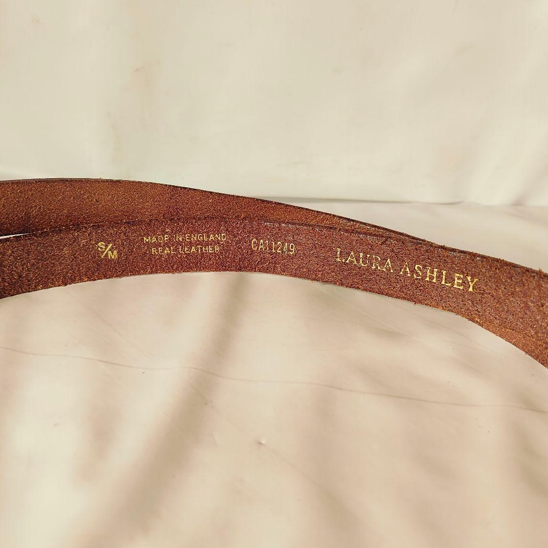 【英国製ヴィンテージ】ダブルラップ本革ベルト　上質クラシックドレスベルト　正規品