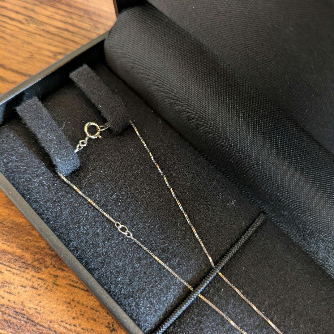 K18WG タンザナイト ネックレス