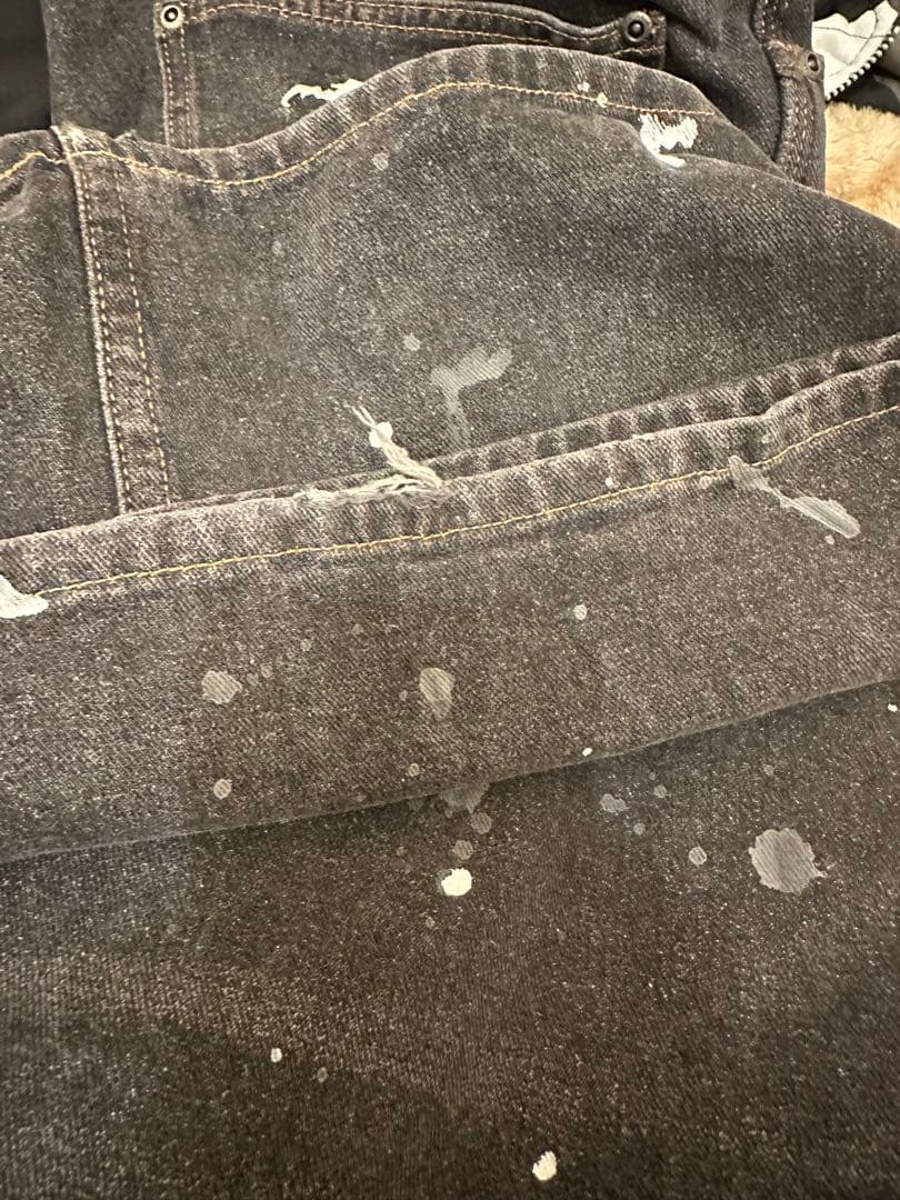 Antimid PAINT BAGGY DENIM Lサイズ 完売品