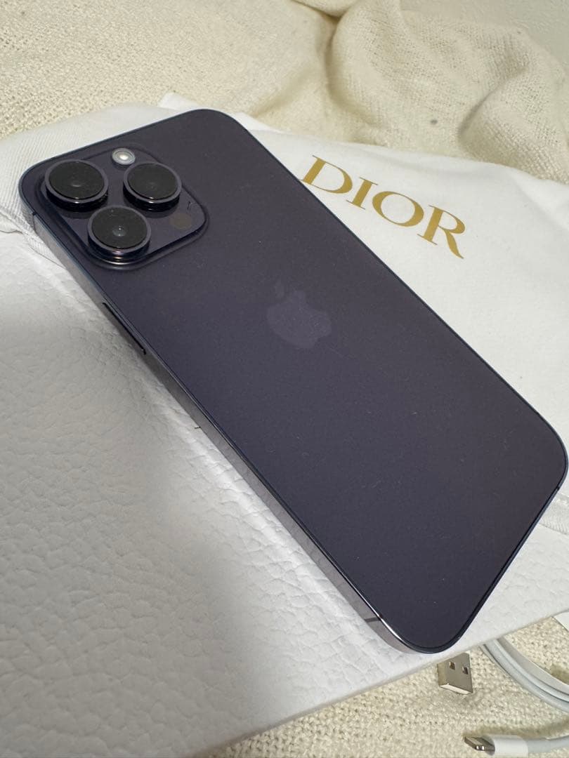 【美品】iPhone14promax 512gb 純正ケース2個おまけ付き！