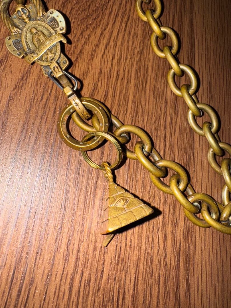 ガルシア　ギャングスタービル　　　　ウォレットチェーン 真鍮製　50cm