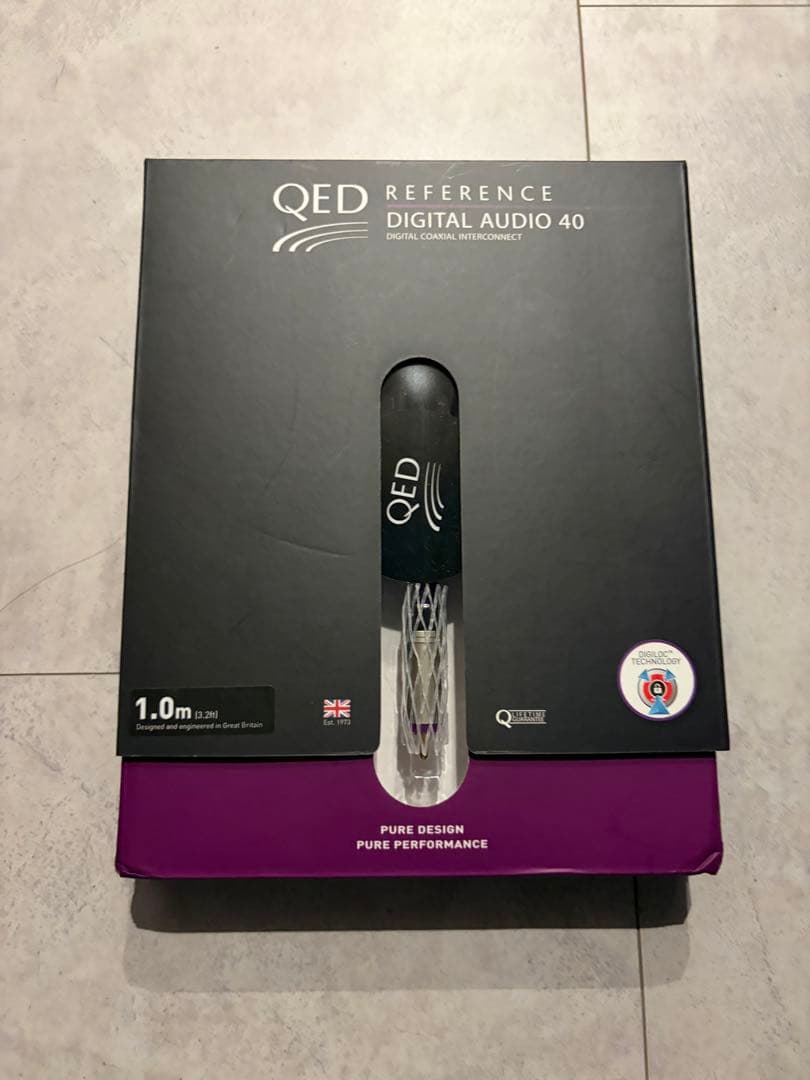 ケーブル・シールド QED REFERENCE DIGITAL AUDIO 40 1.0m