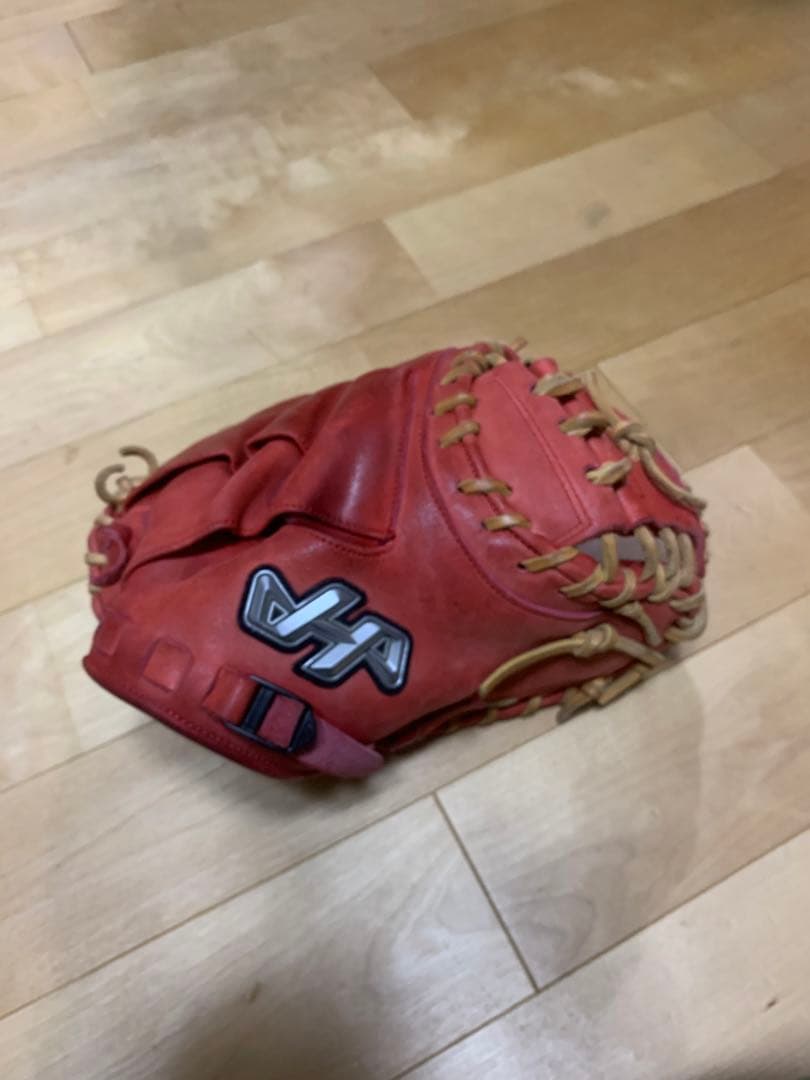 PRO-JC8 ジュニアモデル 軟式グローブ 赤