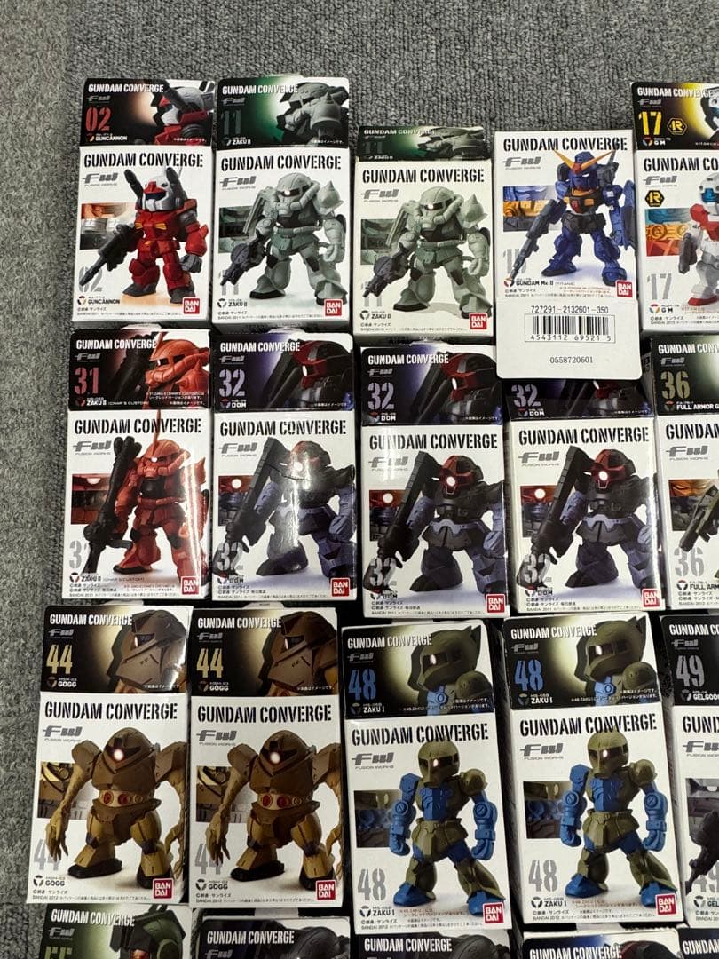 GUNDAM CONVERGE フィギュアセット 内袋未開封