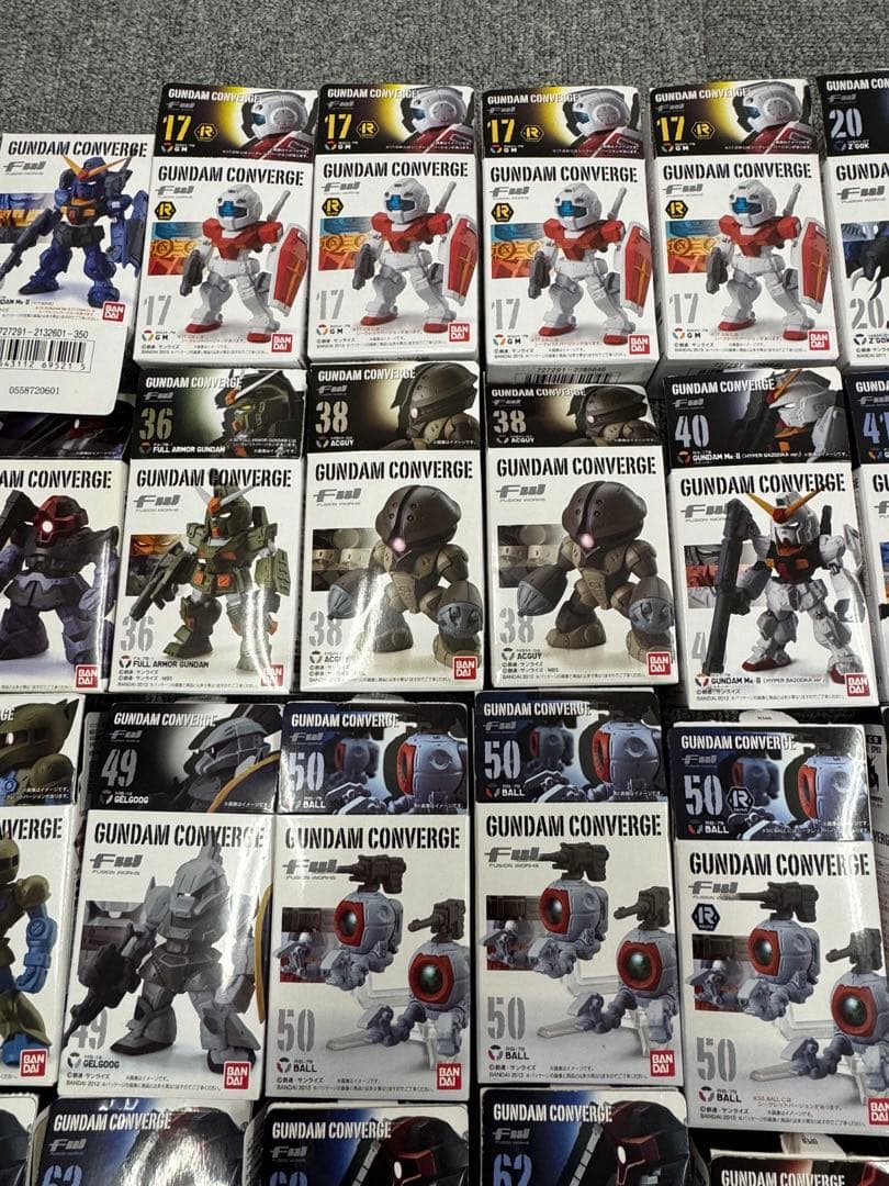 GUNDAM CONVERGE フィギュアセット 内袋未開封