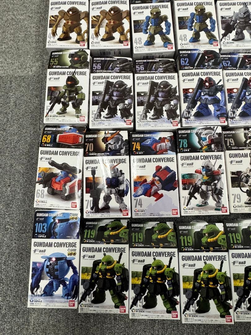 GUNDAM CONVERGE フィギュアセット 内袋未開封