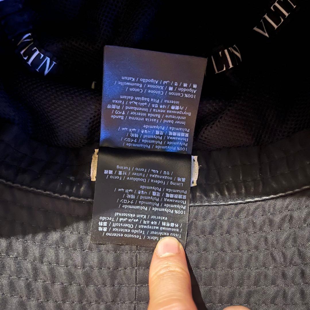 VALENTINO バケットハット ブラック 59cm