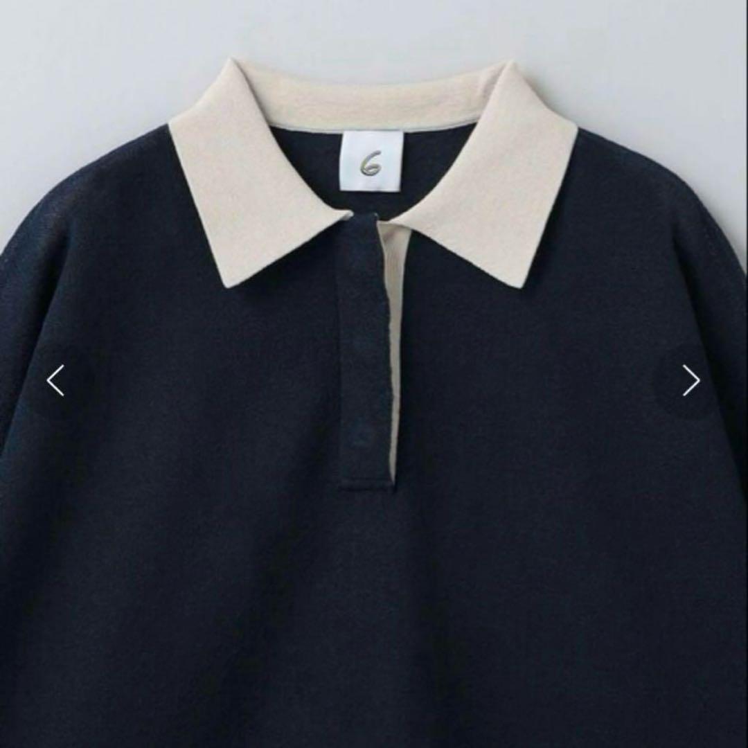 6roku シアーポロニット