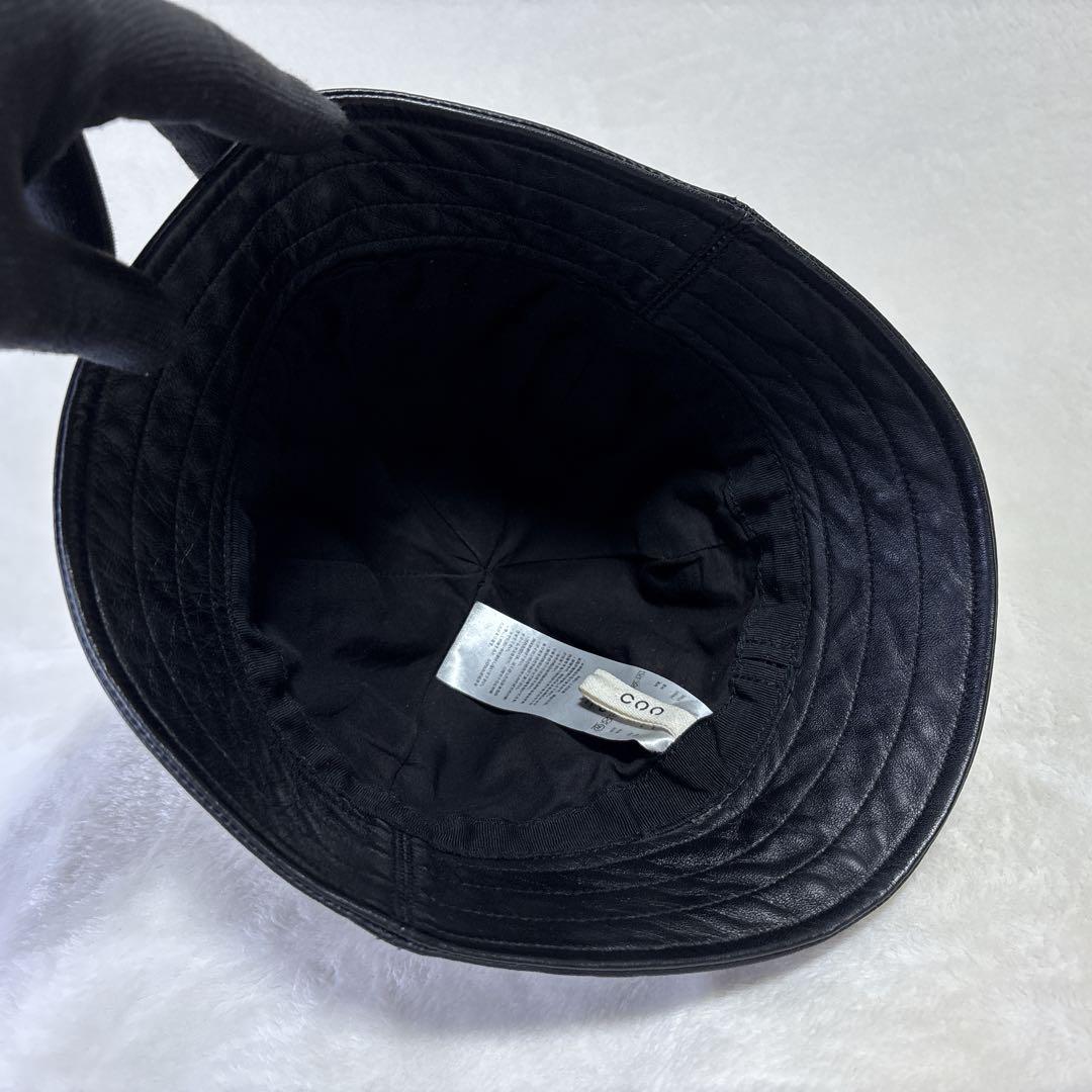 限界価格⭐︎【激レア】CCU セーラーハット ゴートレザー ブラック