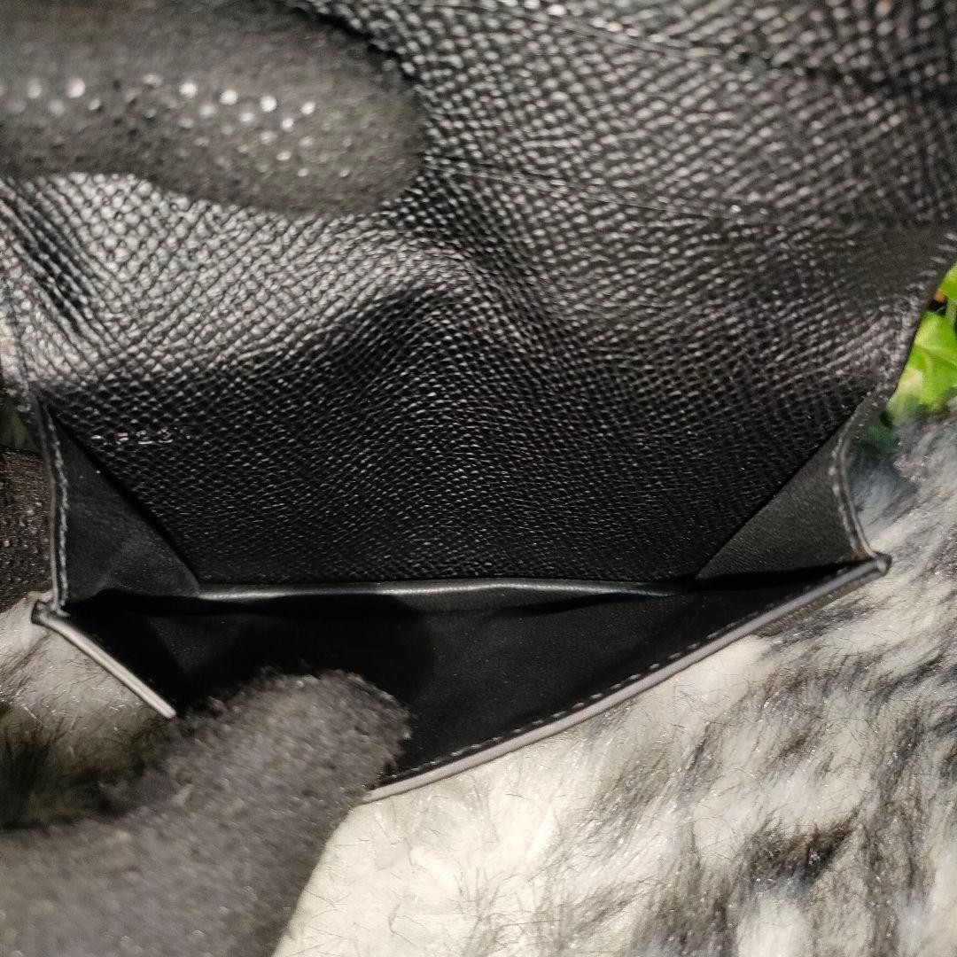 ダンヒル 名刺入れ ブラック レザー dunhill カドカン カードケース黒革