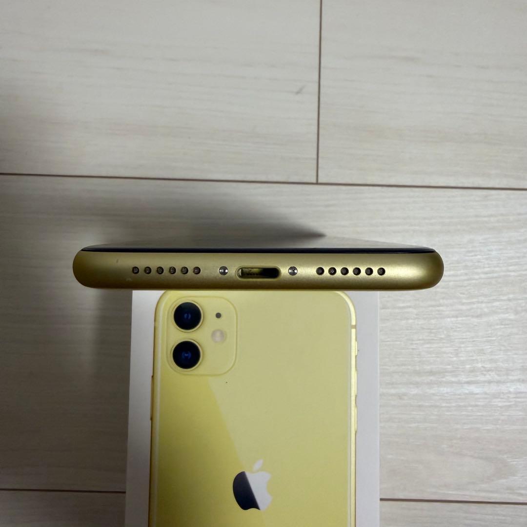 【美品】iPhone 11 イエロー 64 GB SIMフリー