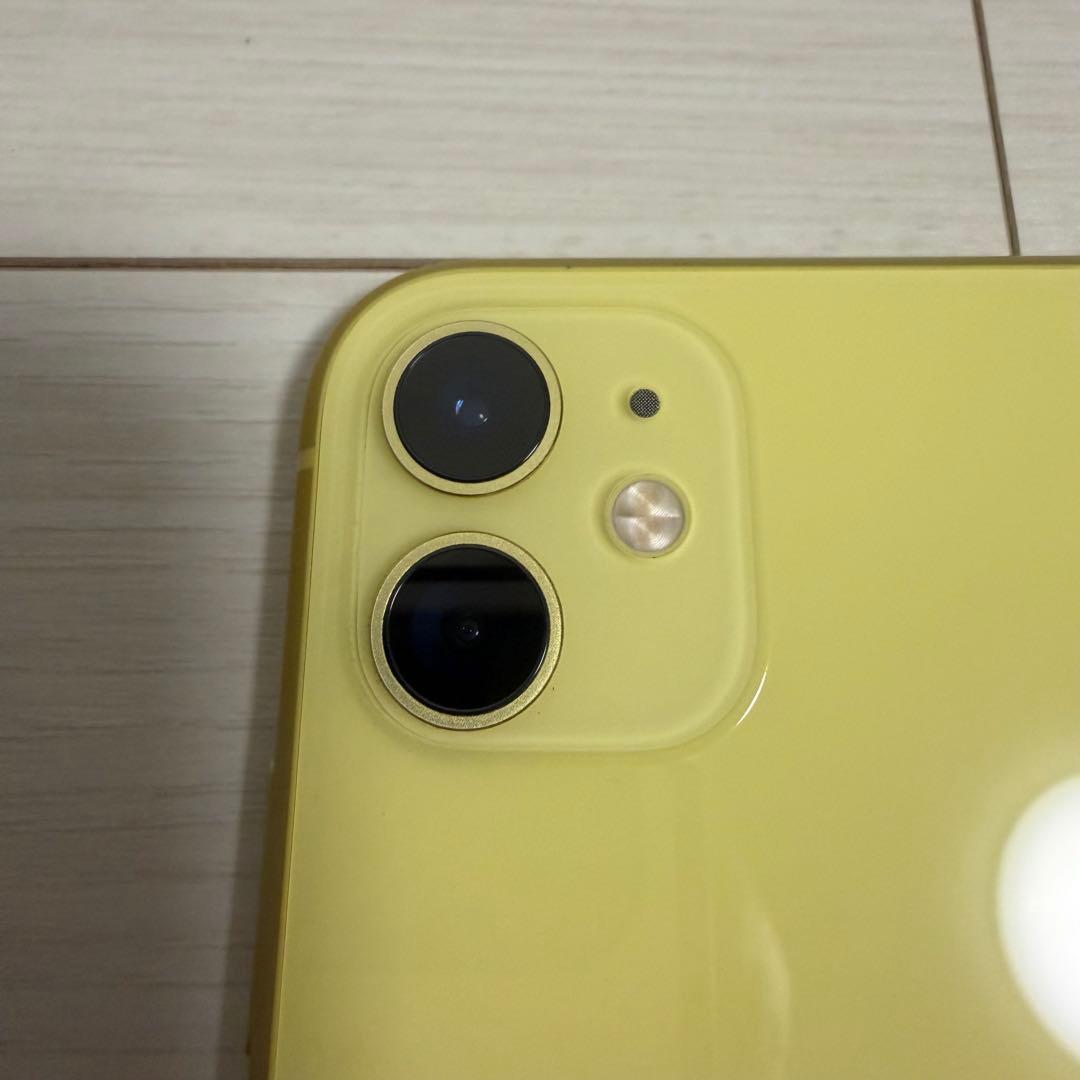 【美品】iPhone 11 イエロー 64 GB SIMフリー