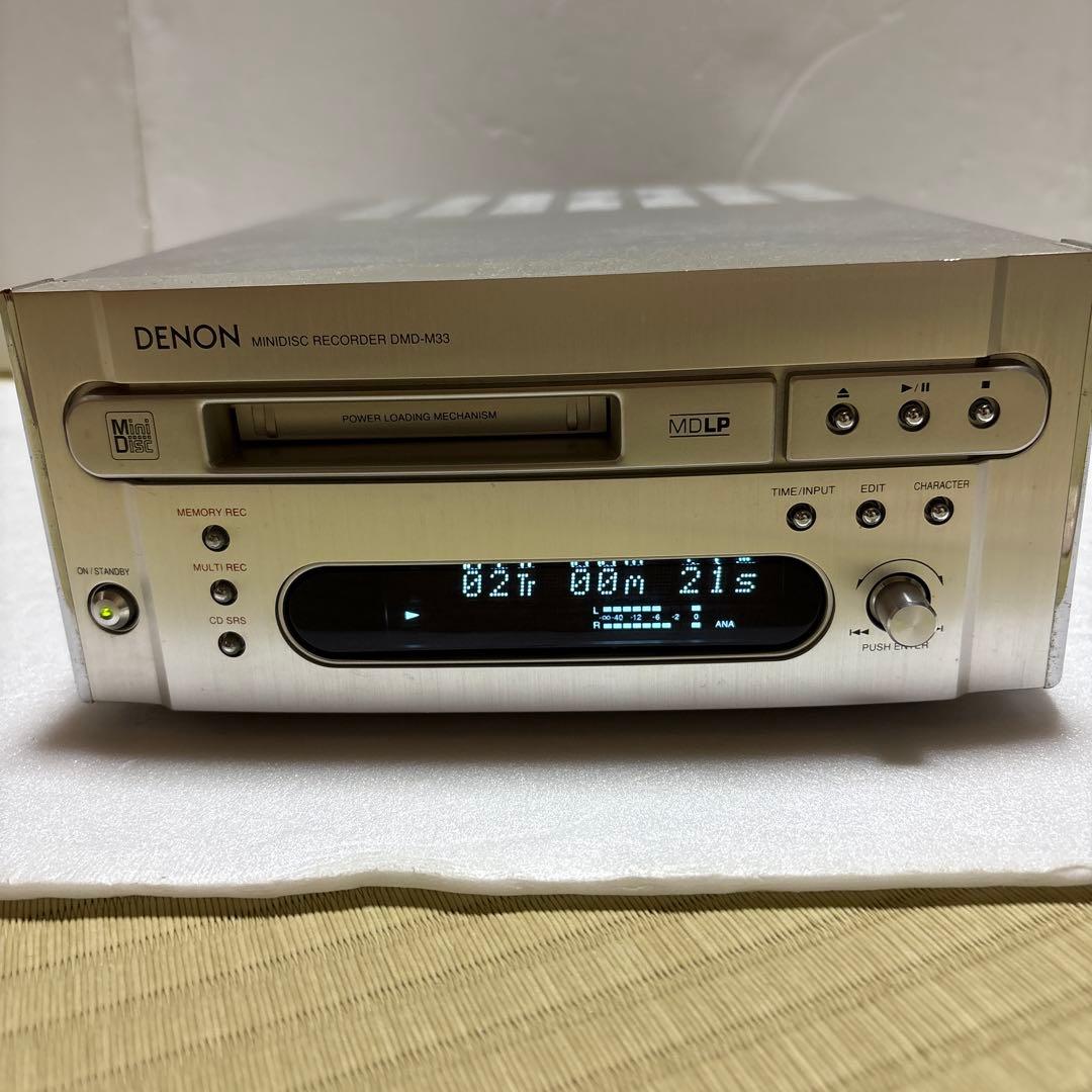 DENON デノン　MDデッキ　DMD-M33　MDプレイヤー
