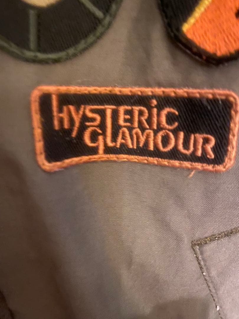 HYSTERIC GLAMOUR カーキ ミリタリージャケット