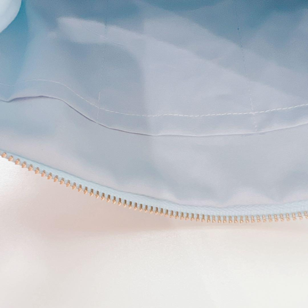 【K☆ページ】リバティ　縮小セリーヌ　リボンチャーム付き楕円底バッグ