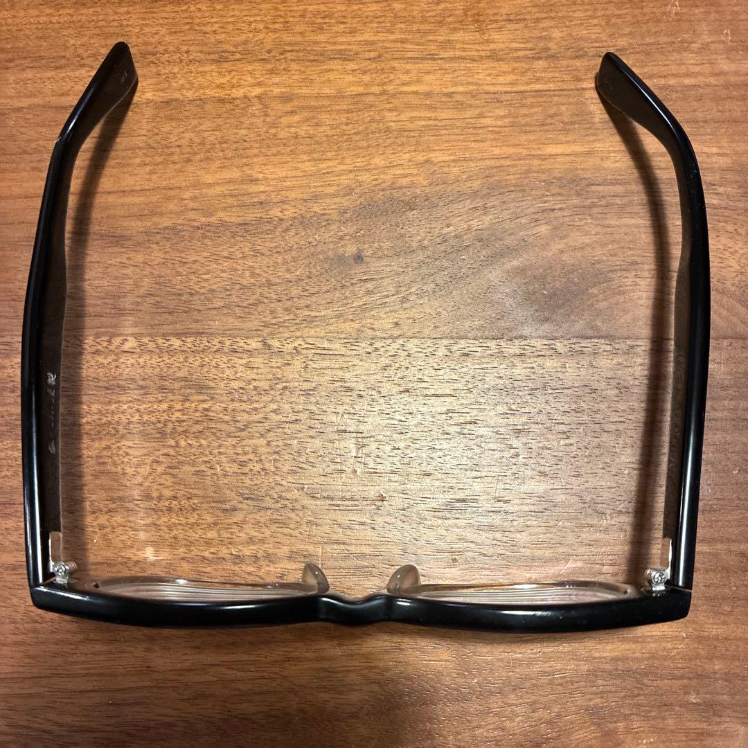 【希少】金子眼鏡 泰八郎謹製 exclusiveⅥ 黒×白