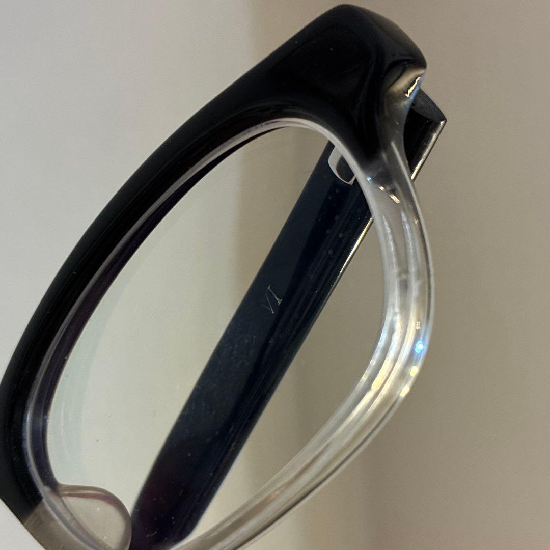 【希少】金子眼鏡 泰八郎謹製 exclusiveⅥ 黒×白